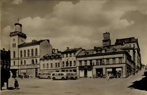 Ak Jablonec nad Nisou Gablonz an der Neiße Region Reichenberg, Náměstí Jana Švermy