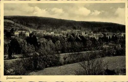 Ak Weilmünster im Taunus Hessen, Gesamtansicht, Kindersanatorium