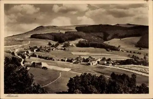 Ak Abtsroda Poppenhausen an der Wasserkuppe Rhön, Panorama