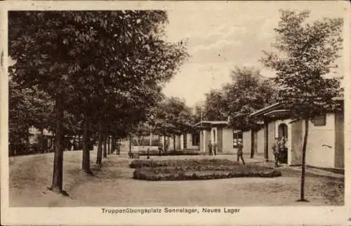 Ak Schloss Neuhaus Paderborn in Westfalen, Sennelager, Truppenübungsplatz Senne, Neues Lager