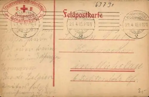 Ak Aschaffenburg in Unterfranken, Schloss  Flusslandschaft, Boote, Wolken