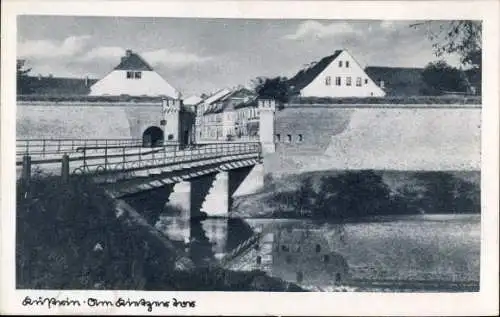 Ak Kostrzyn nad Odrą Cüstrin Ostbrandenburg, Am Kietzer Tor