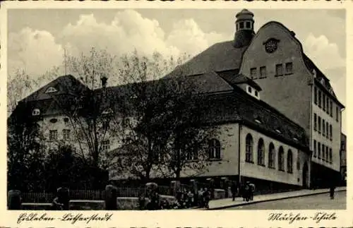 Ak Lutherstadt Eisleben, Mädchen-Schule