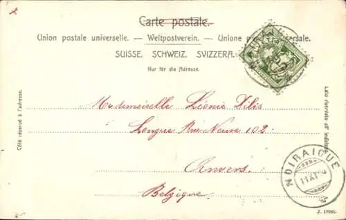 Ak Noiraigue Kanton Neuenburg, Gesamtansicht