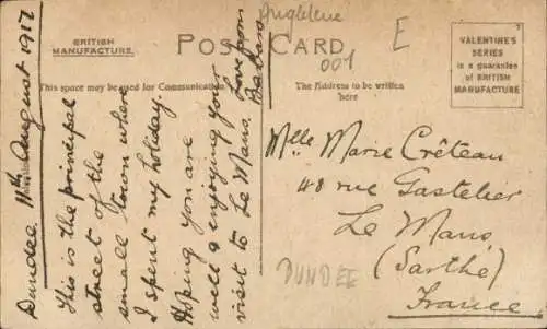 Ak Dundee Schottland, Arbroath