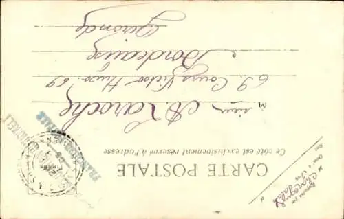 Judaika CPA Juive de Tunis