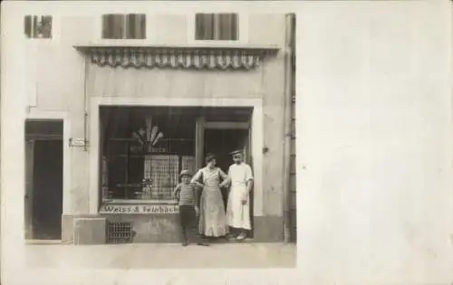 Foto Ak Bautzen in der Oberlausitz, Weiß- und Feinbäckerei, Äußere Lauenstraße 10