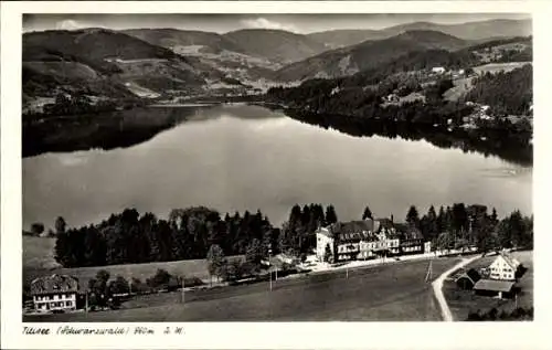 Ak Titisee Neustadt im Breisgau Hochschwarzwald, Fliegeraufnahme