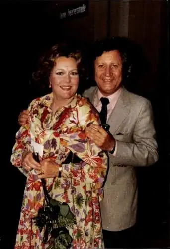 Ak Opernsänger Jean Cox mit Frau