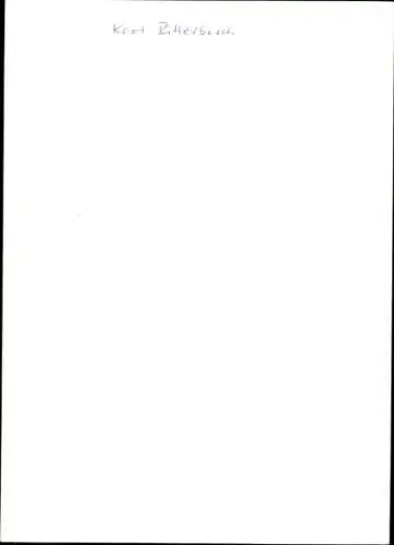 Foto Karl Ritterbusch, Opernsänger