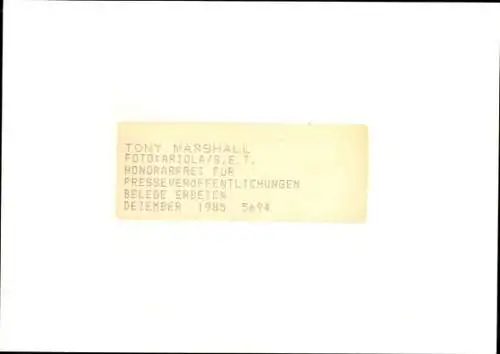 Ak Sänger Tony Marshall