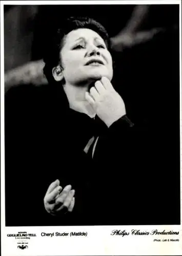 Foto Cheryl Studer, Sängerin