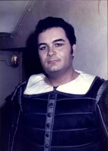 Foto Ak Corneliu Murgu, Rumänischer Opernsänger
