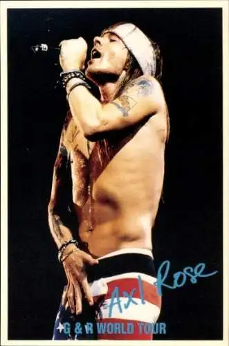 Foto Ak Axel Rose, Frontman Guns 'n' Roses