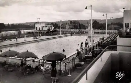 Ak Bellerive sur Allier Vichy, Stade Nautique, Vue generale du Bassin Olympique, Terrain de Jeux