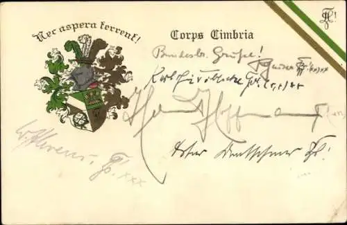 Studentika Ak Berlin, Corps Cimbria, Wappen, RSC