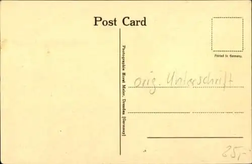 Foto Ak Felix Graf von Luckner, Kommandant des Hilfskreuzers Seeadler, Autogramm