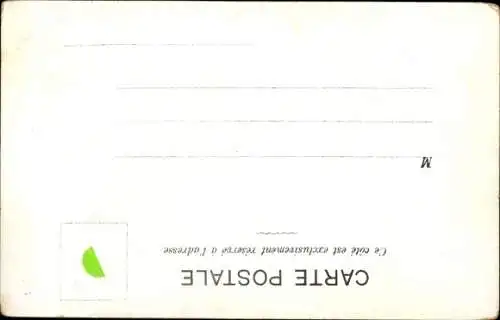 Passepartout Ak Mädchen mit Katze, Portrait