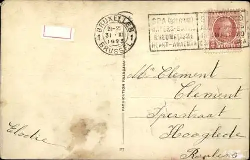 Ak Glückwunsch Neujahr, Katze, Hufeisen