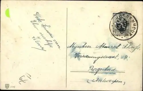 Ak Zwei Katzen, Tierportrait