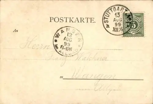 Künstler Ak Lebrun, Selbstportrait mit Tochter