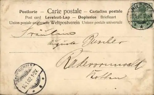 Ak Frau-Porträt, Pelzstola, Mütze