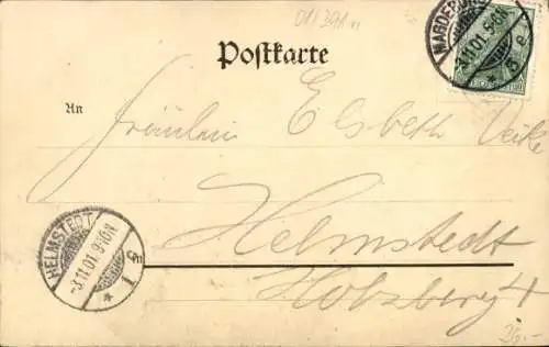 Ak Magdeburg an der Elbe,  Hauptpostamt