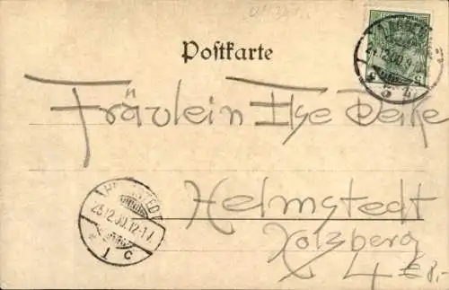 Ak Magdeburg an der Elbe,  Hauptpostamt