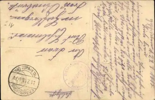 Ak Kronprinz Wilhelm von Preußen mit seinem ältesten Sohn
