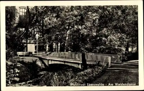 Ak Eberswalde in der Mark, am Weidendamm