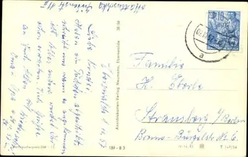 Ak Eberswalde in der Mark, am Weidendamm