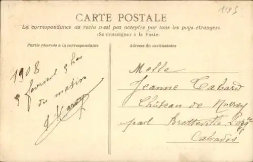 Ak Personen in französischen Trachten