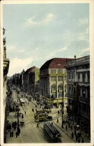 Ak Berlin Mitte, Leipziger Straße Ecke Friedrichstraße