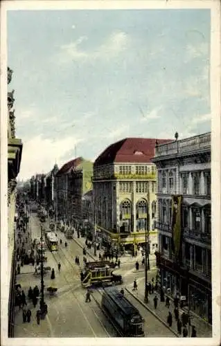 Ak Berlin Mitte, Leipziger Straße Ecke Friedrichstraße