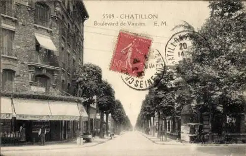 Ak Chatillon Hauts de Seine, Boulevard de Vanves