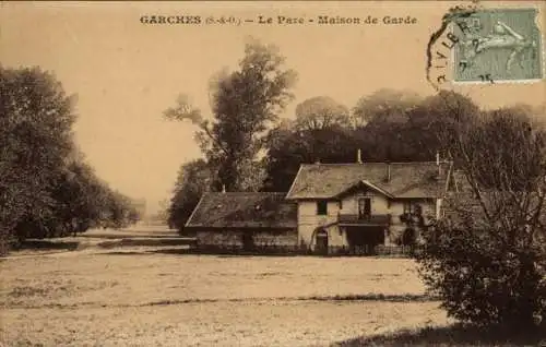 Ak Garches Hauts de Seine, Le Pare, Maison de Garde