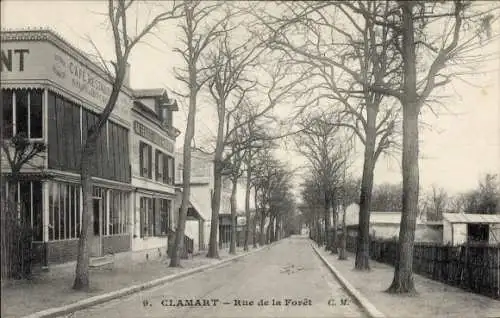 Ak Clamart Hauts de Seine, Rue de la Forêt