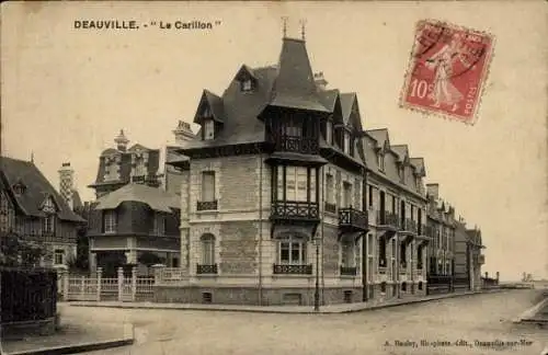 CPA Deauville sur Mer Calvados, Carillon