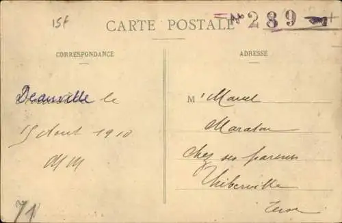 CPA Deauville sur Mer Calvados, Carillon