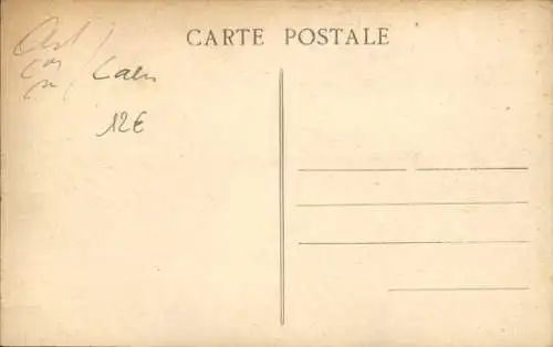 Ak Caen Calvados, Staatsbahnhof