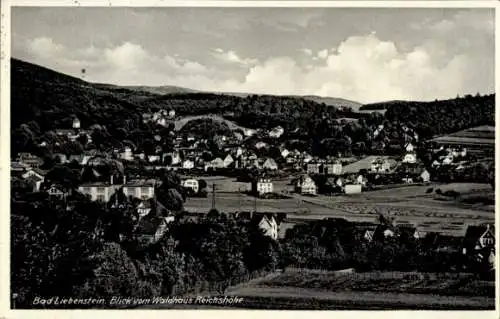 Ak Bad Liebenstein im Thüringer Wald, Bild von  Häuser und Landschaft, Waldhaus Reichshöhe