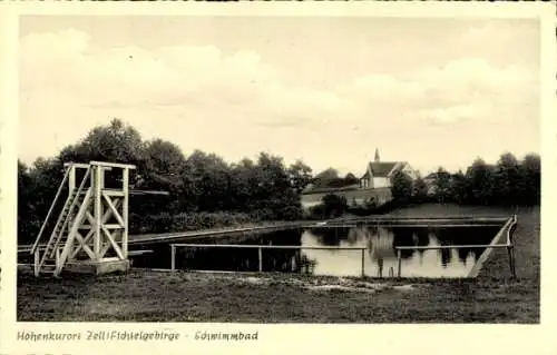 Ak Zell im Fichtelgebirge, Schwimmbad