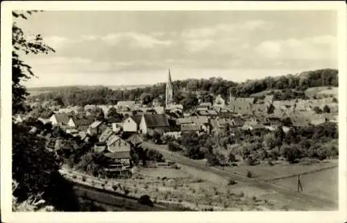 Ak Burg Stargard in Mecklenburg, Gesamtansicht