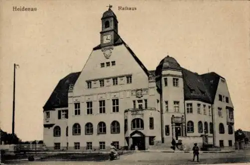Ak Heidenau in Sachsen, Rathaus