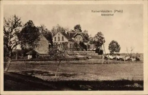 Ak Kaiserslautern in der  Pfalz, Bremerhof