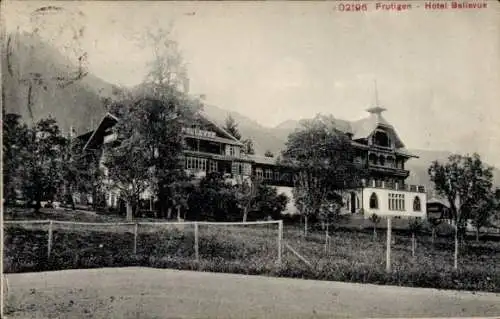 Ak Frutigen Kanton Bern, Hotel Bellevue