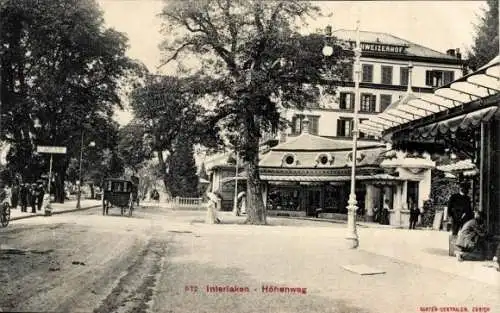 Ak Interlaken Kanton Bern, Höhenweg, Schweizerhof
