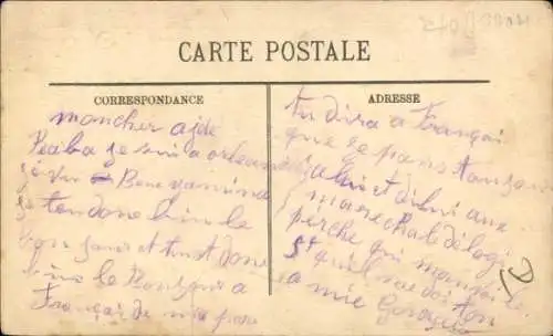 Ak Maghreb, barbusige Frau, Porträt