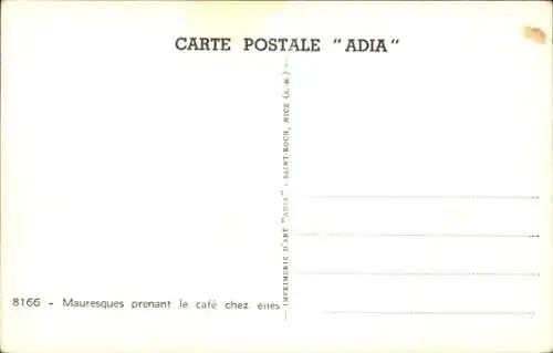 Ak Maghreb, Barbusige junge Frauen, Musikinstrument