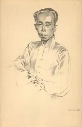 Künstler Ak Malta, E., Exposition de Paris 1937, Empire Portugais, Macau